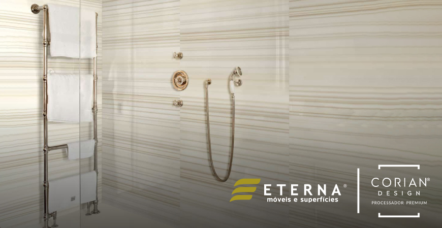 Inovação Corian® - Superficie sólida Sépia Linear