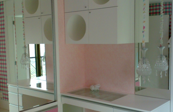 MDF pintado laca branca