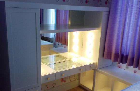 MDF pintado laca branca